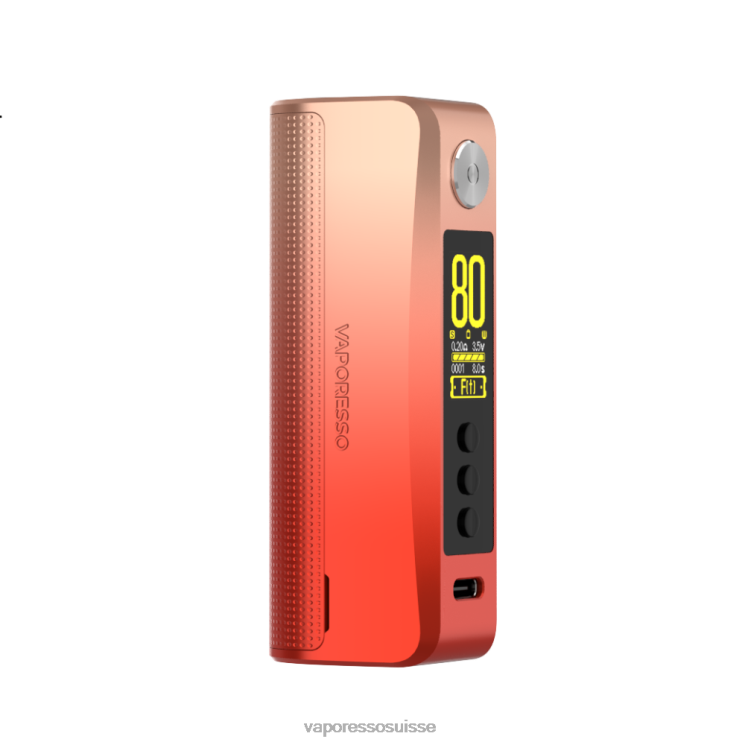 Vaporesso GEN modèle des années 80 | Prix Vaporesso orange fluo 24F60234